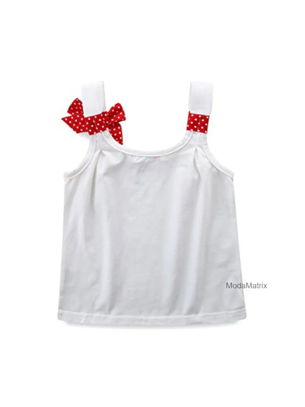 Little Girls Sleeveless Pajama Set - 95% Cotton, 5% Spandex Hand Wash